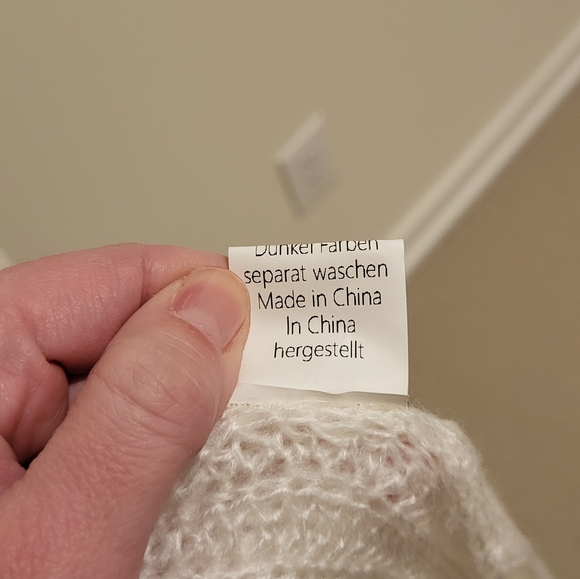 Cream Open Cardigan Duster - Picture 7 of 10